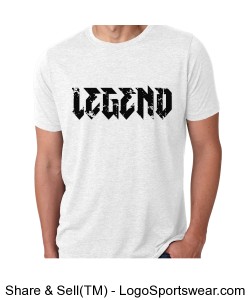 Next Level Unisex Poly/Cotton Crew Neck T-Shirt Design Zoom