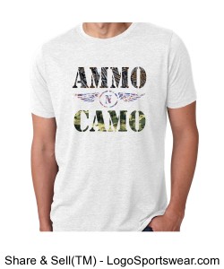 Next Level Unisex Poly/Cotton Crew Neck T-Shirt Design Zoom